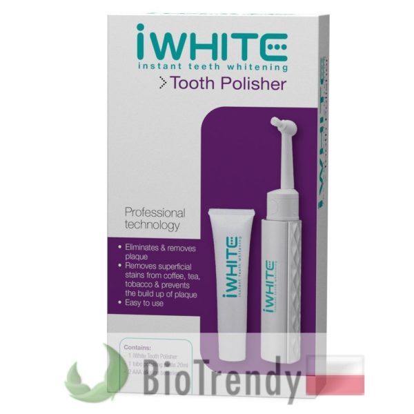 BioTrendy - iWhite Tooth Polisher PL - wybielanie zebow - snieznobialy usmiech