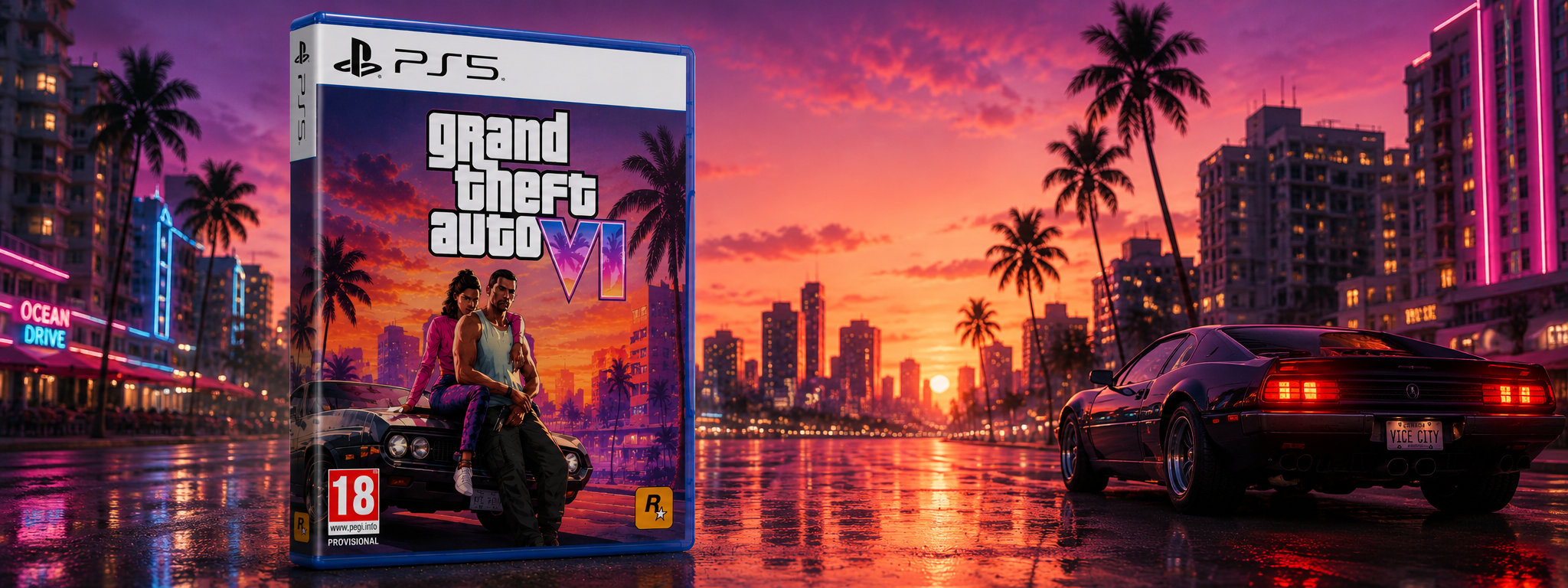 GTA 6 bez płyty – fizyczne pudełko a cyfrowa licencja przypisana do konta platformy